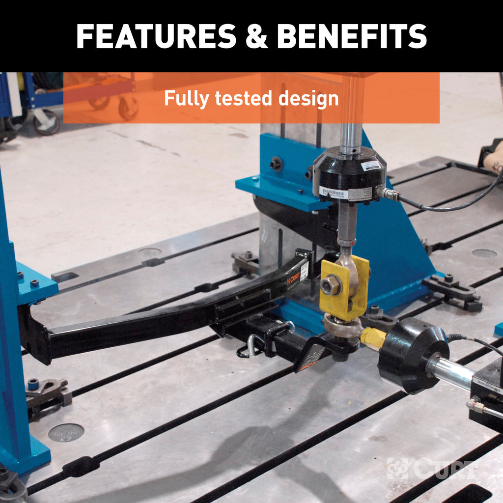 Class 3 Trailer Hitch with Installation Hardware E667