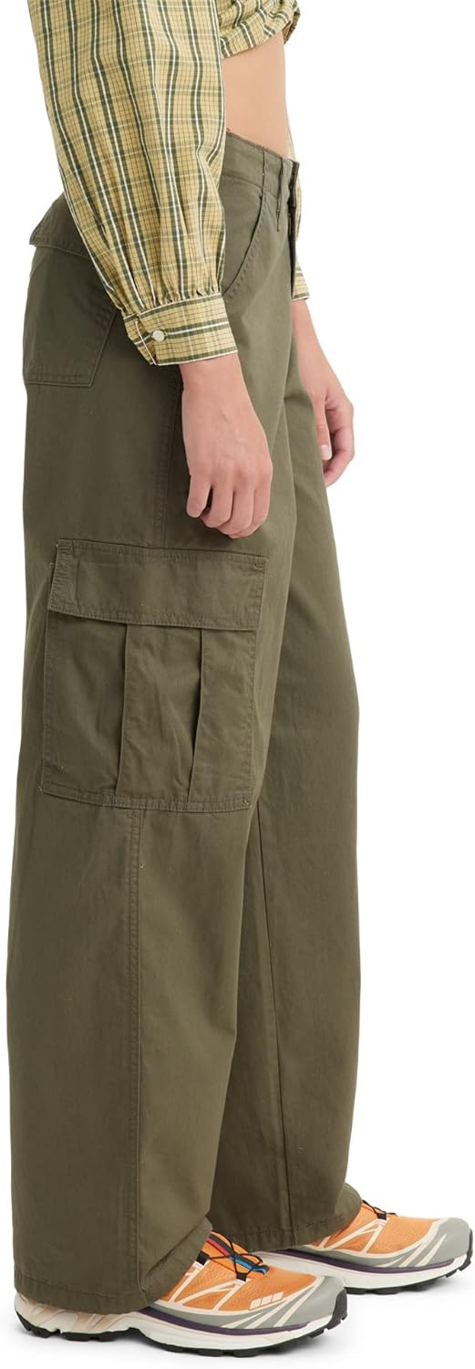 Women's Baggy Cargo Jeans E80013