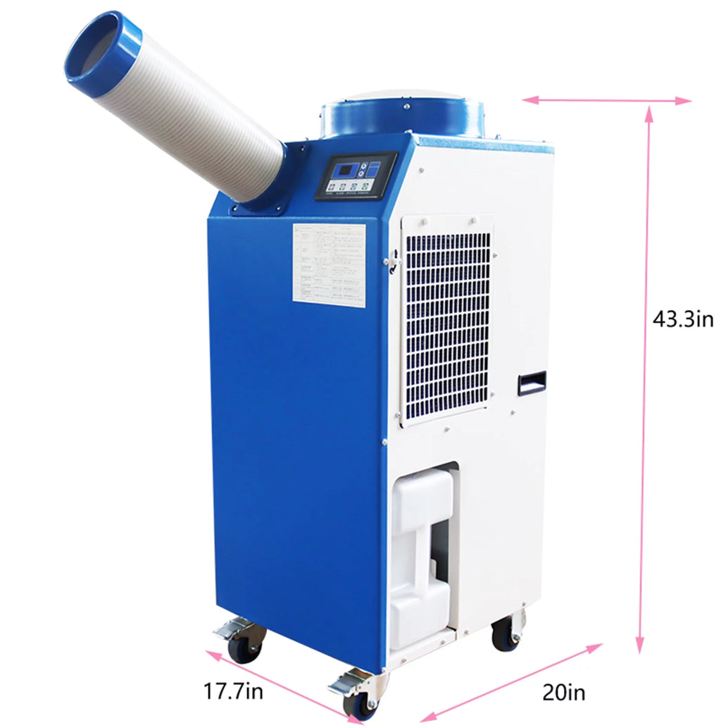 Portable Evaporative Cooler with Wheels X420089