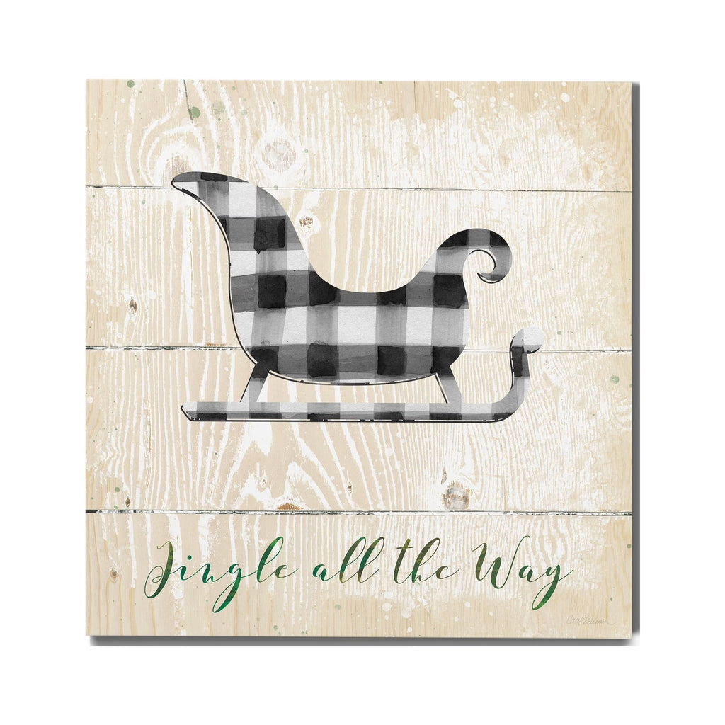 Buffalo Check Gallery Wrapped Canvas 10x10 U4186