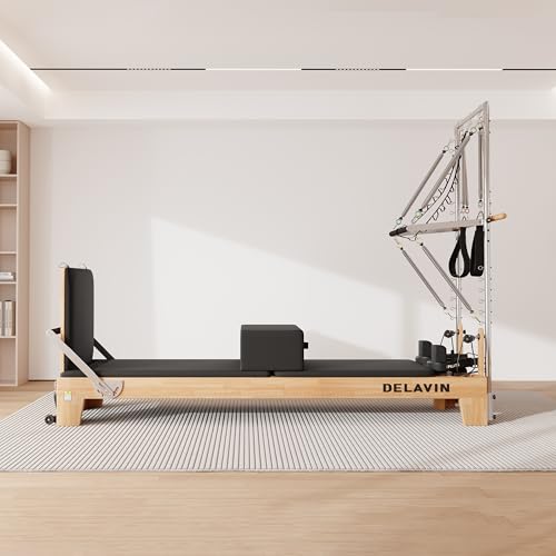 Pilates Reformer with Tower, Springs, Sitting Box and Jump Board G5846