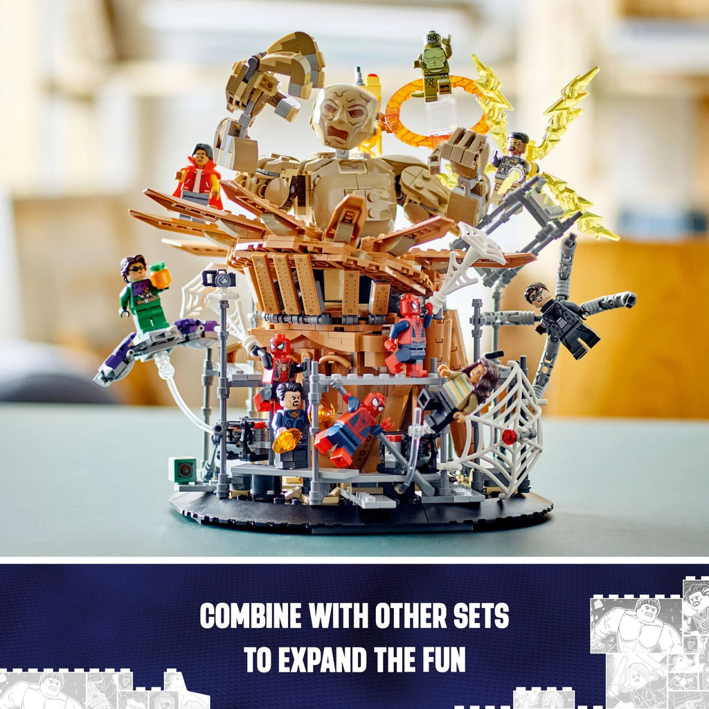 Building Toy Set with 3 Versions of Spider-Man P993
