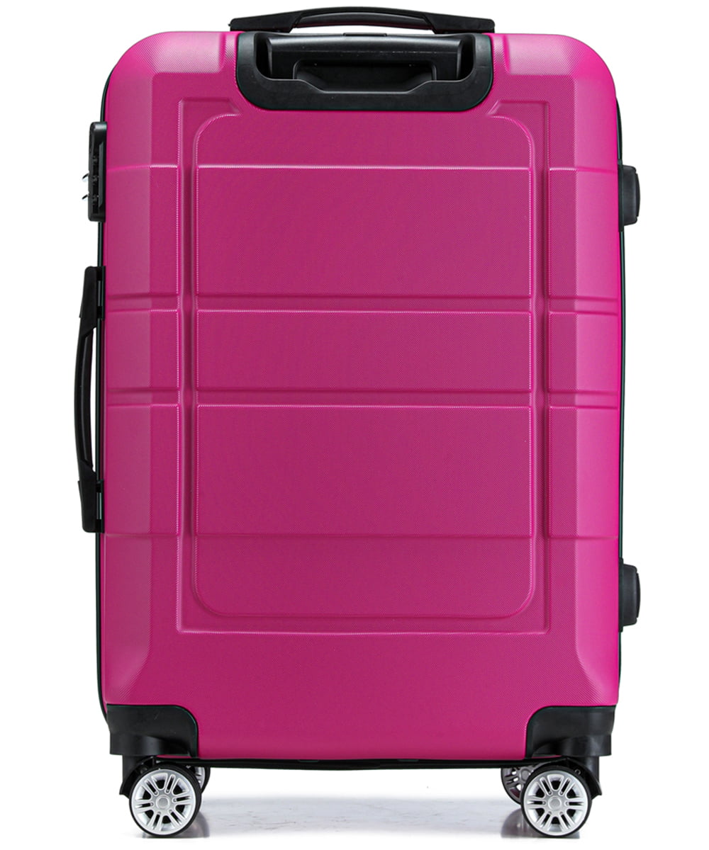 Carry On Luggage Hard Shell Suitcase with Spinner Wheels N389