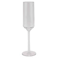 6 oz Clear Plastic Champagne Glass Z235529