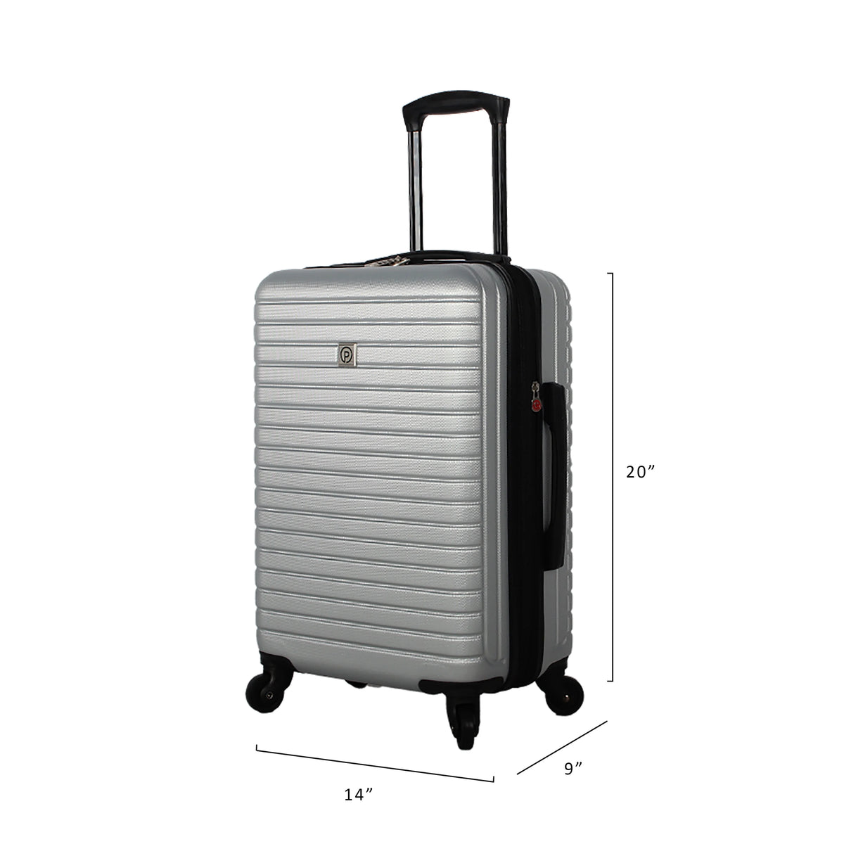 Hard Side 20” Expandable Carry-on Luggage S603