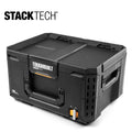Large 21-in Black Plastic Lockable Tool Box X461
