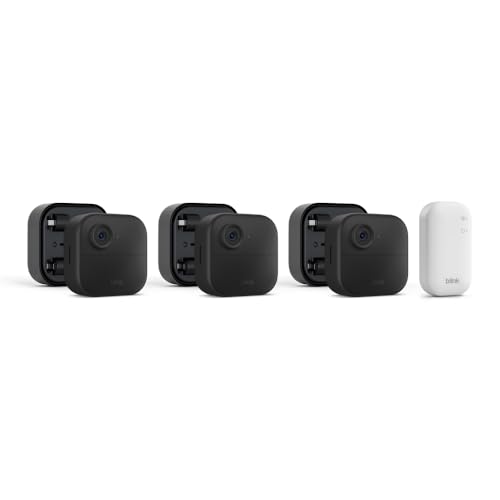 Outdoor 4 Wireless Smart Security Camera with Battery Extension Pack I263157