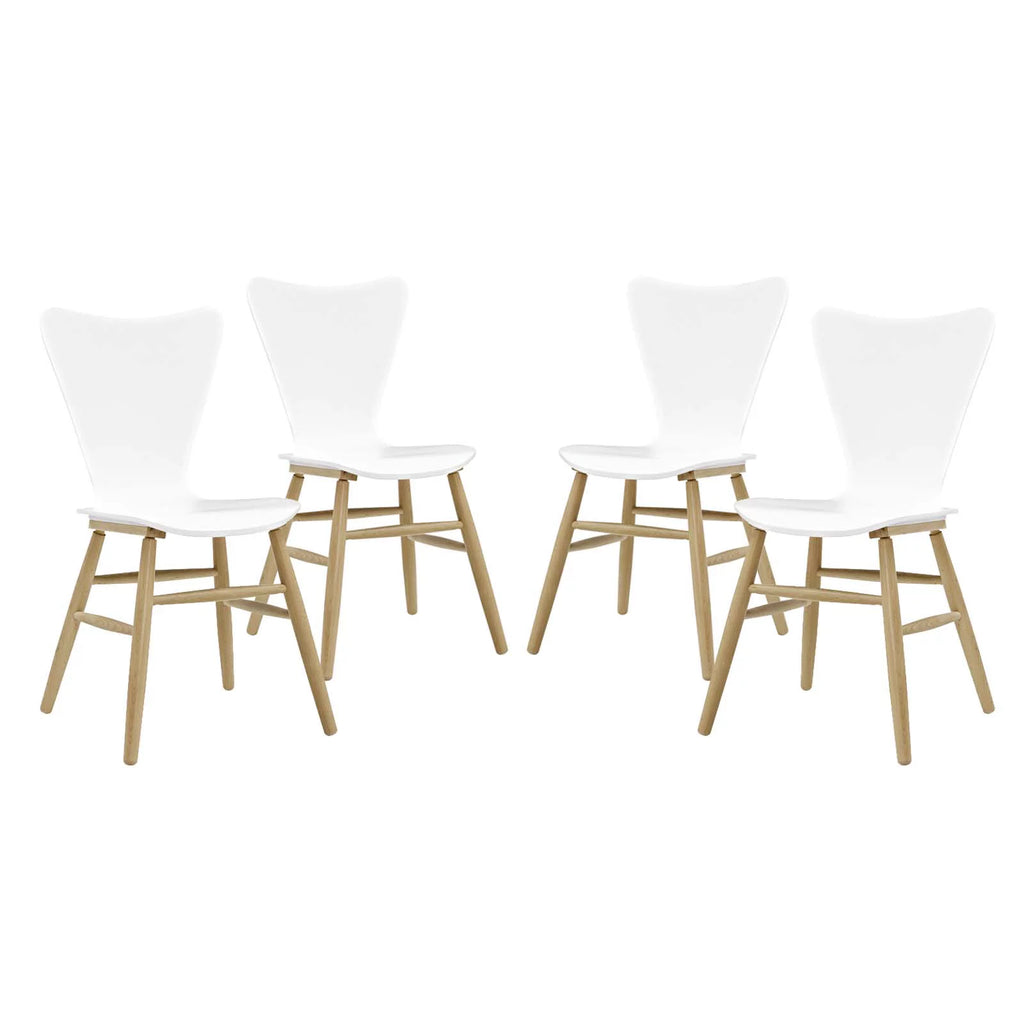 White Dining Chair Set of 4 K58491