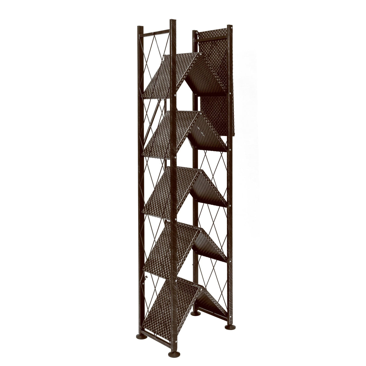 Black 6-Tier Book Shelf A619552