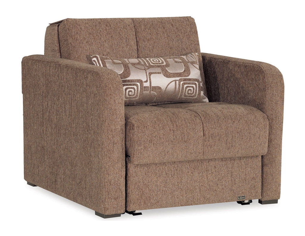 Brown Chair Sleeper H1984