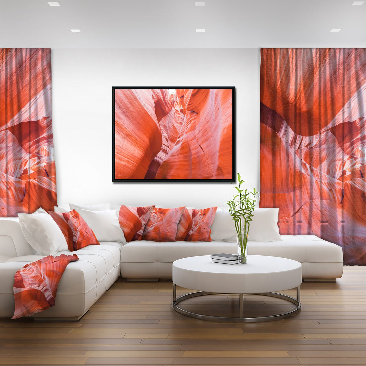 Framed Canvas Art Print 60 in. wide x 28 in. high A674