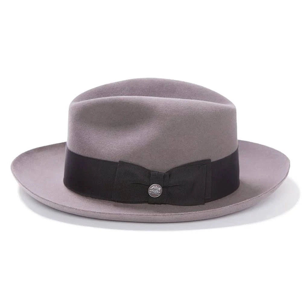 Caribou Fur Felt Fedora Hat Size 7 3/4 N411112