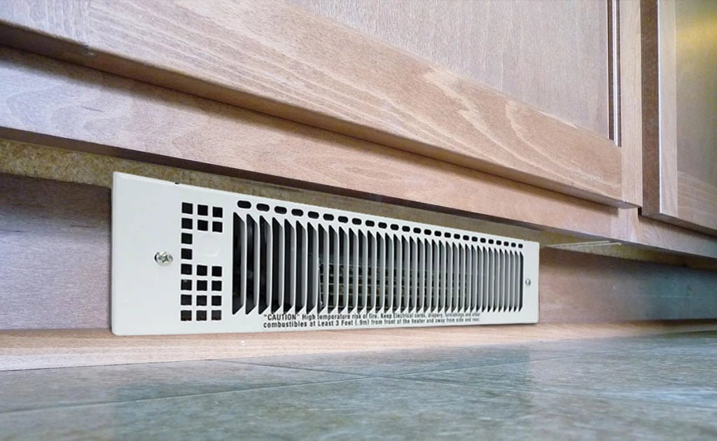 1500W 240V White Electric Kickspace Heater K79842