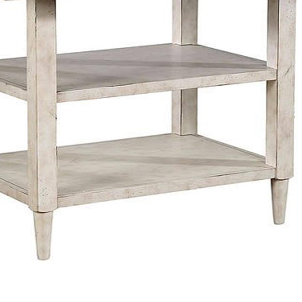 Antique White Counter Height Table V1474