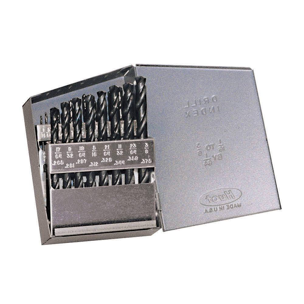 Black Oxide Jobber Drill Bit Set A97766