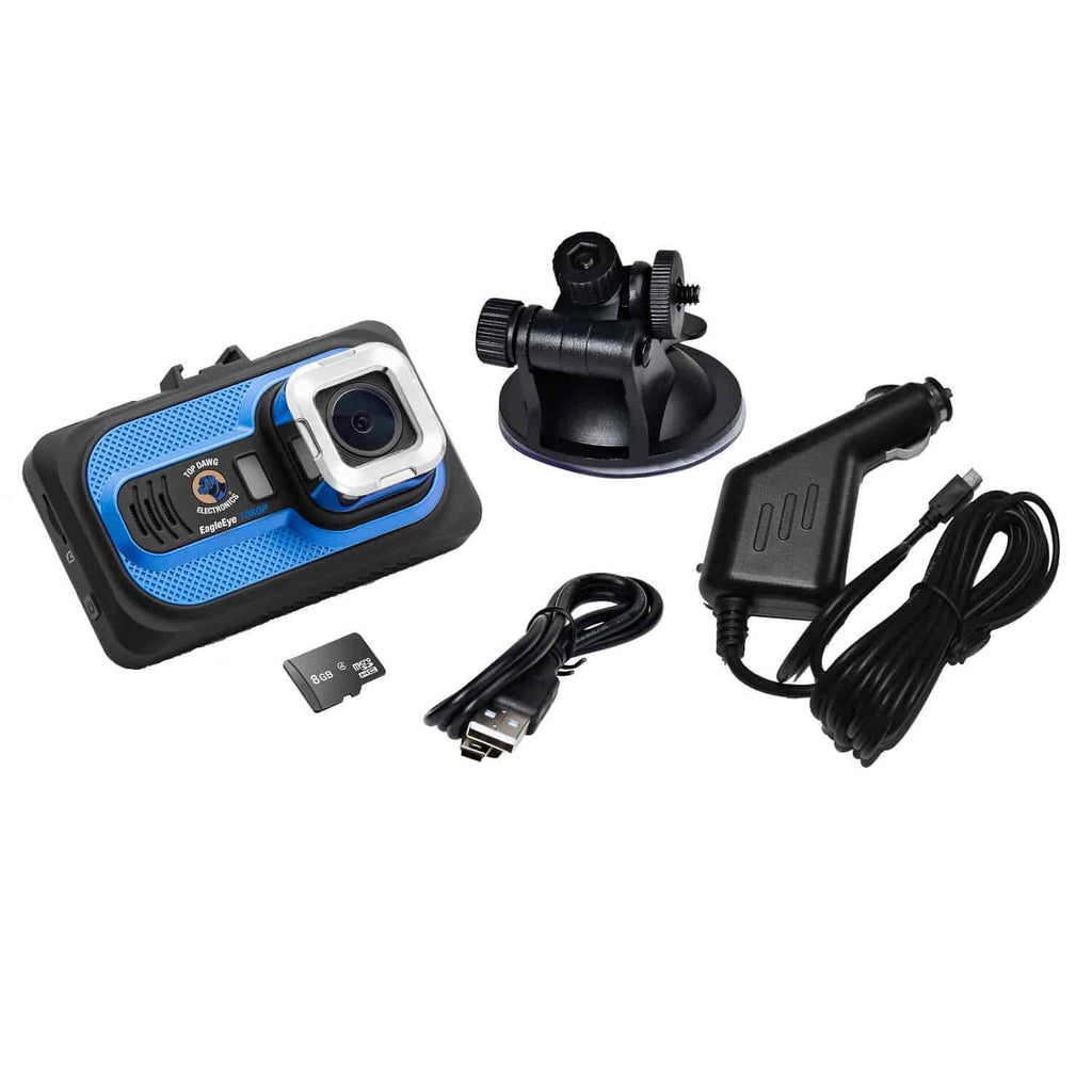 1080p Dash Camera with G-Sensor and 8 GB SD U498087