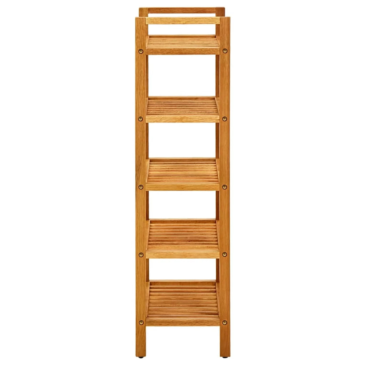 5-Tier Wooden Shoe Rack with Storage Shelves N6573