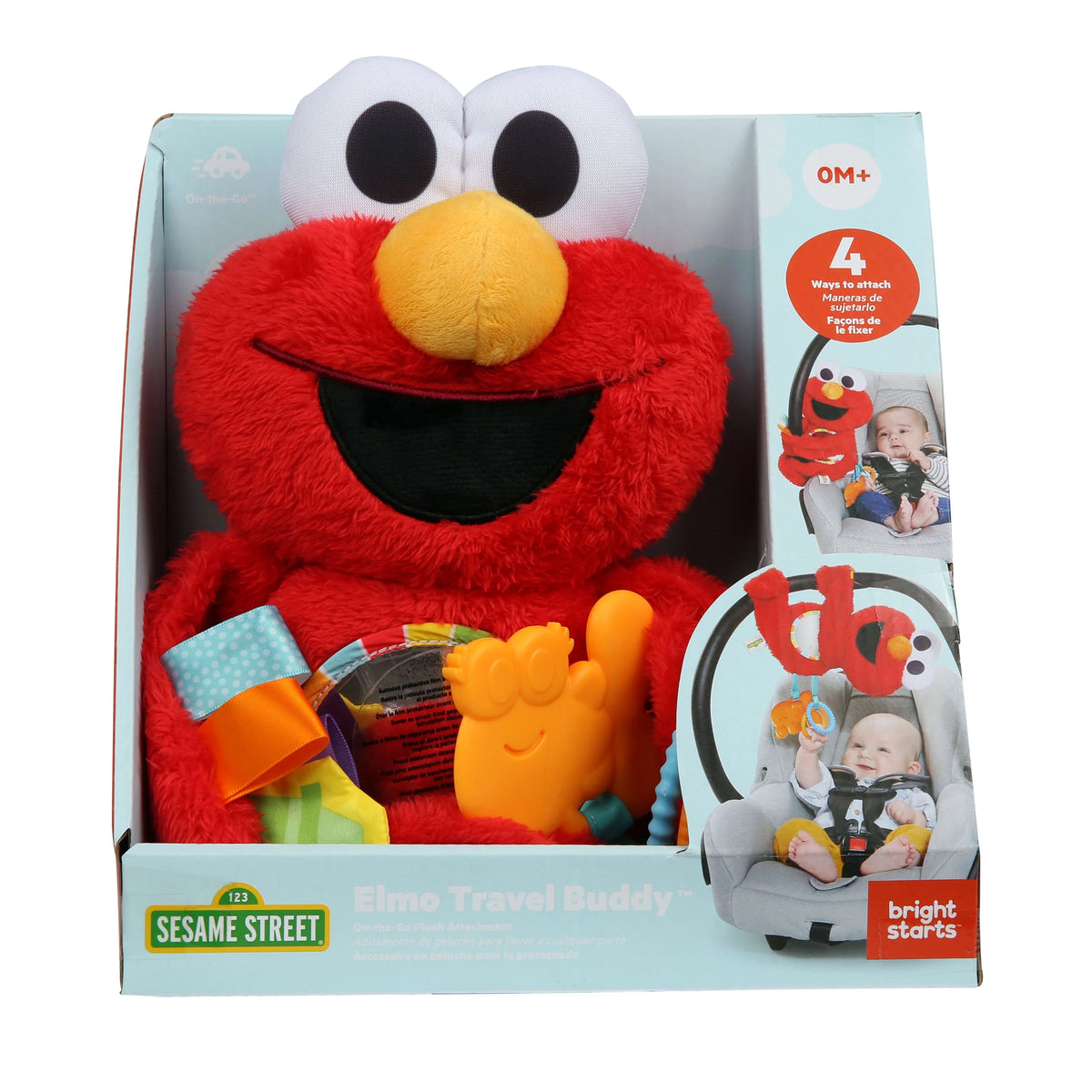 Elmo Travel Buddy Plush Stroller Carrier Toy P982726
