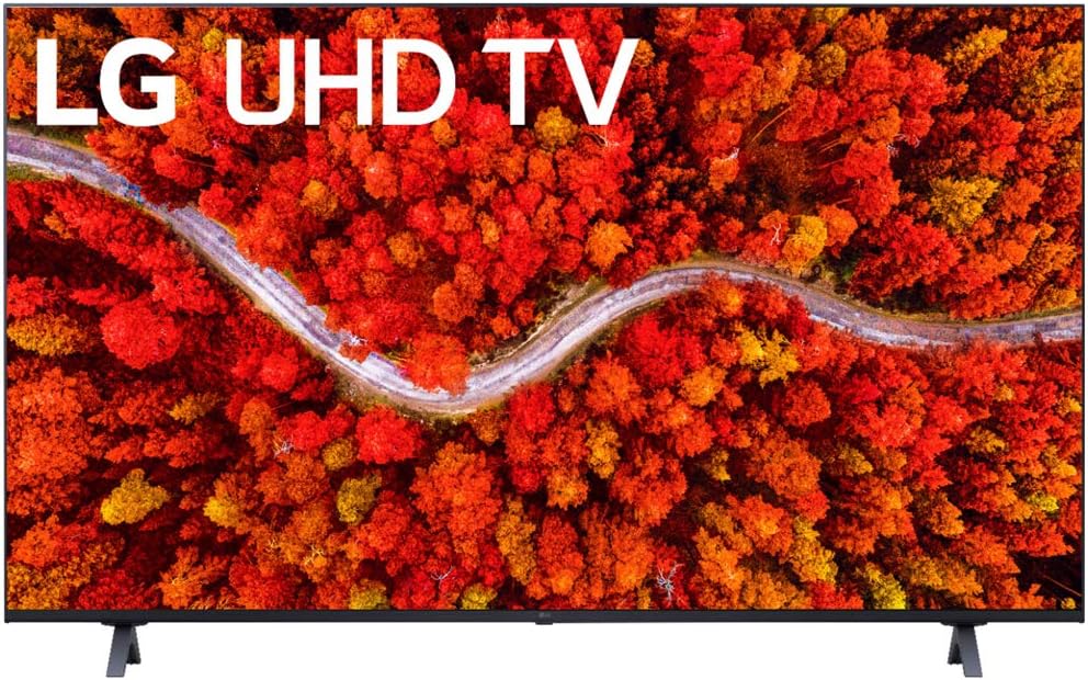 55 Inch 4K Smart UHD TV with Soundbar, Wall Mount, HDMI Cables E12498