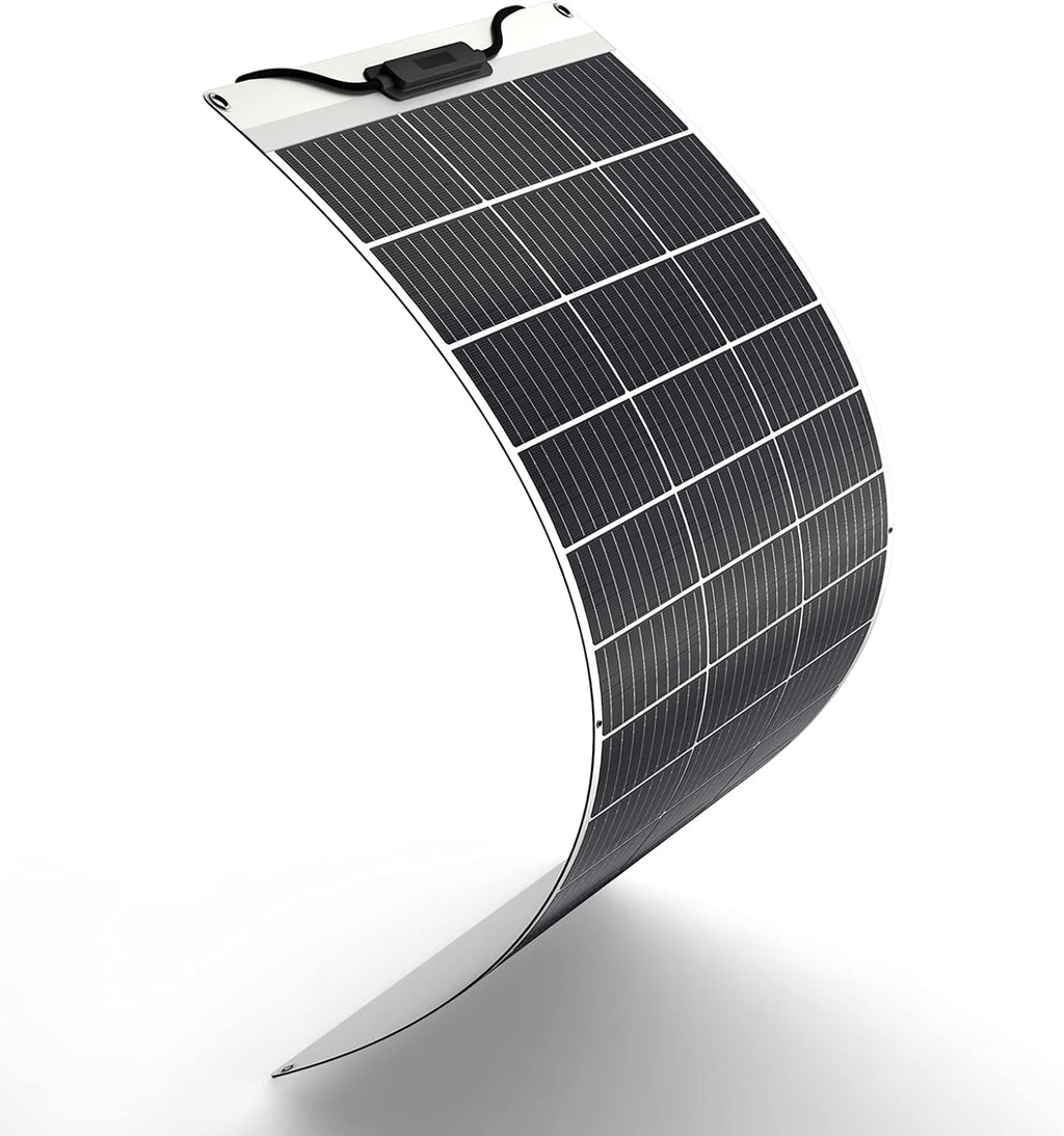 100W 12V Monocrystalline Flexible Solar Panel with 9 busbars Solar Cell H511