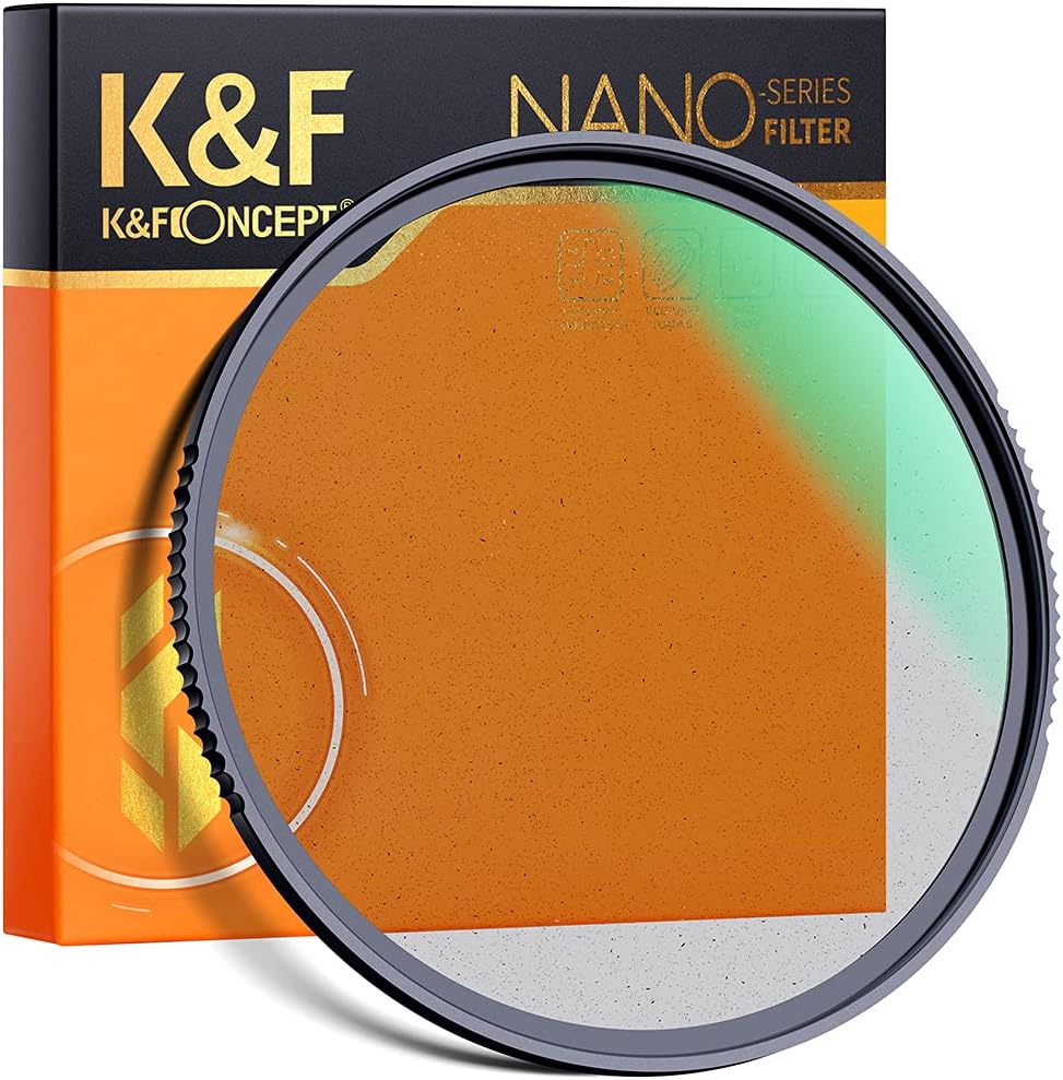 77mm Black Diffusion 1/2 Filter with 28 Multi-Layer Coatings A31576