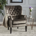 Gray Fabric Club Chair U87936