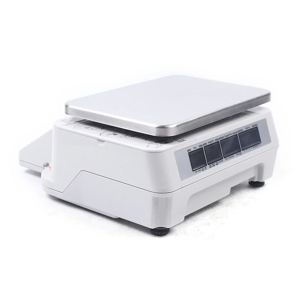 Digital Deli Meat Food Computing Retail Price Scale 66LB with Printer I859628
