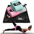 3 pcs Workout Resistance Bands Set With Carry Bag D146