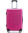 Carry On Luggage Hard Shell Suitcase with Spinner Wheels N389