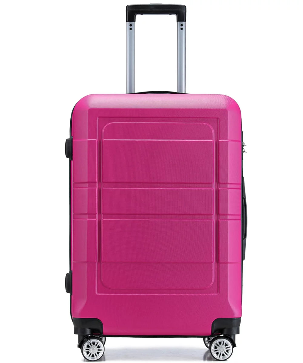 Carry On Luggage Hard Shell Suitcase with Spinner Wheels N389