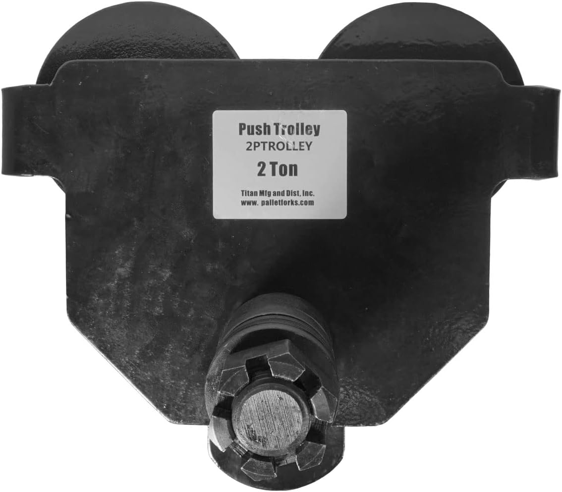 2 Ton Capacity Solid Steel Push Trolley Y777402