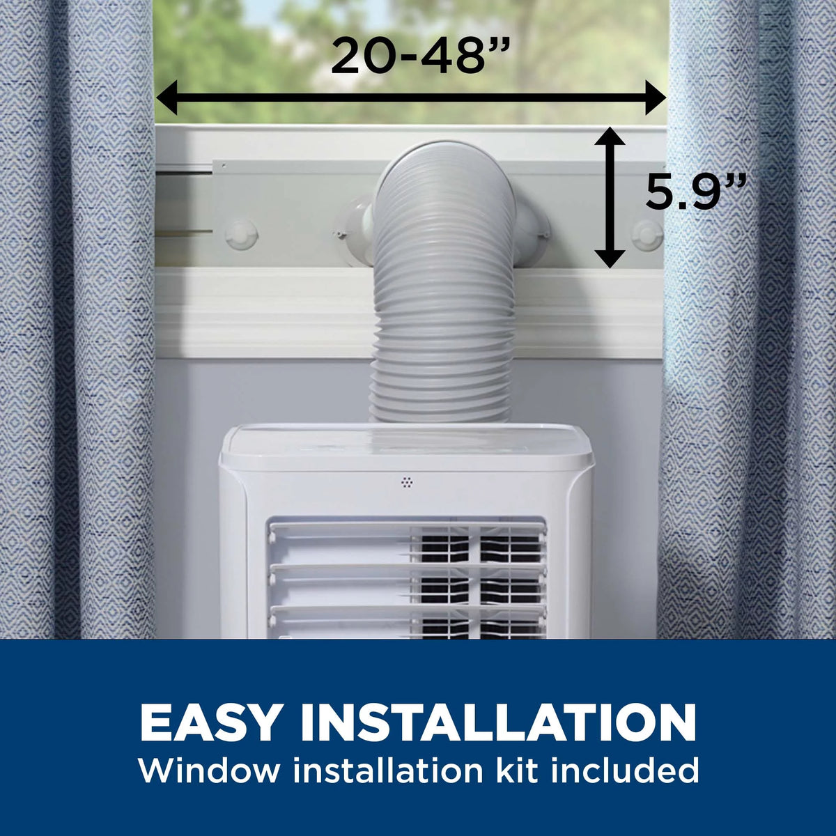 6,100 BTU Portable Air Conditioner U14382