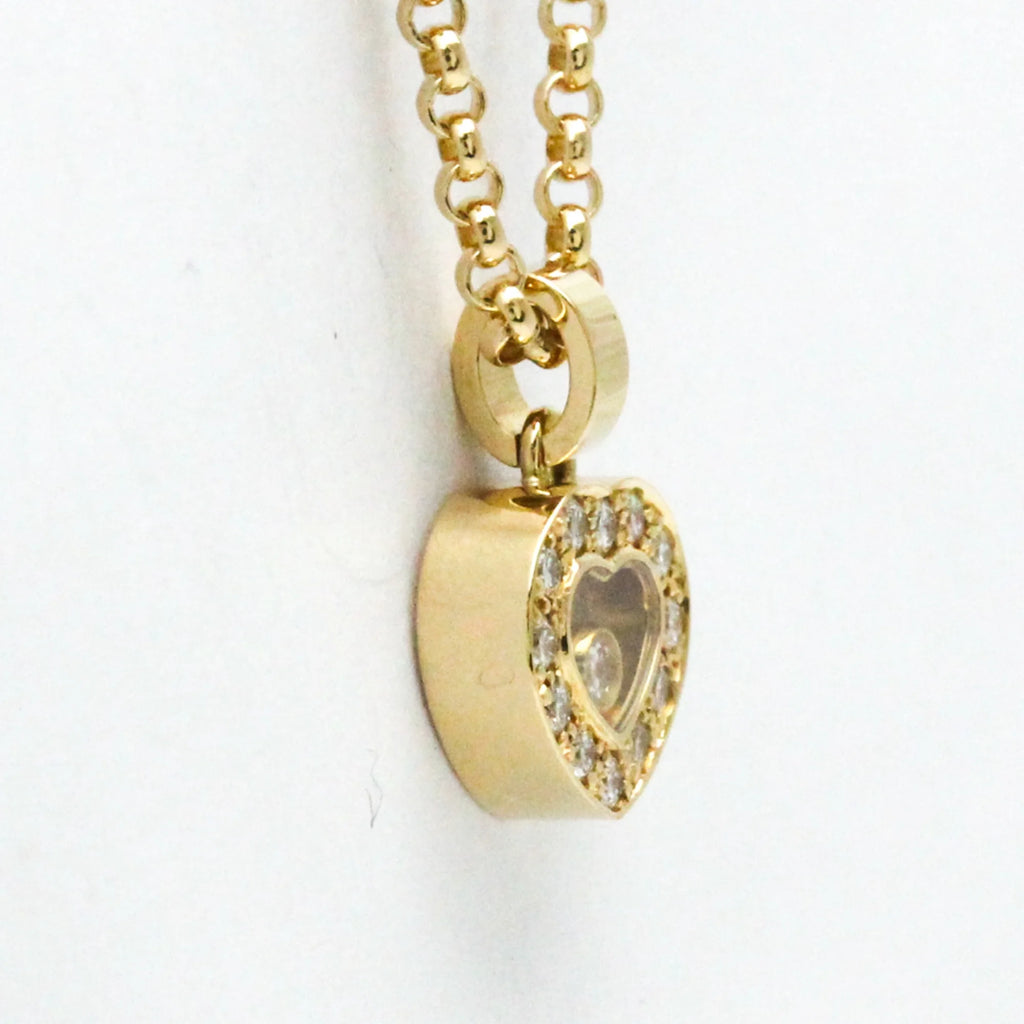 18K Yellow Gold Diamond Pendant Necklace T535671