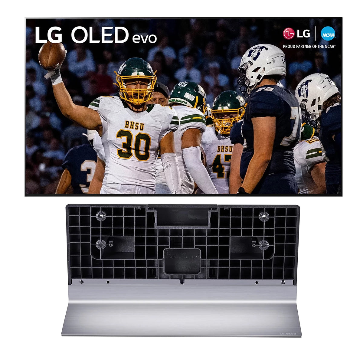 77 Inch 4K UHD OLED Smart TV with Stand and Back Cover V7291
