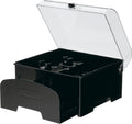 12-Cup Black Accessory Storage Case for Food Processors E18599