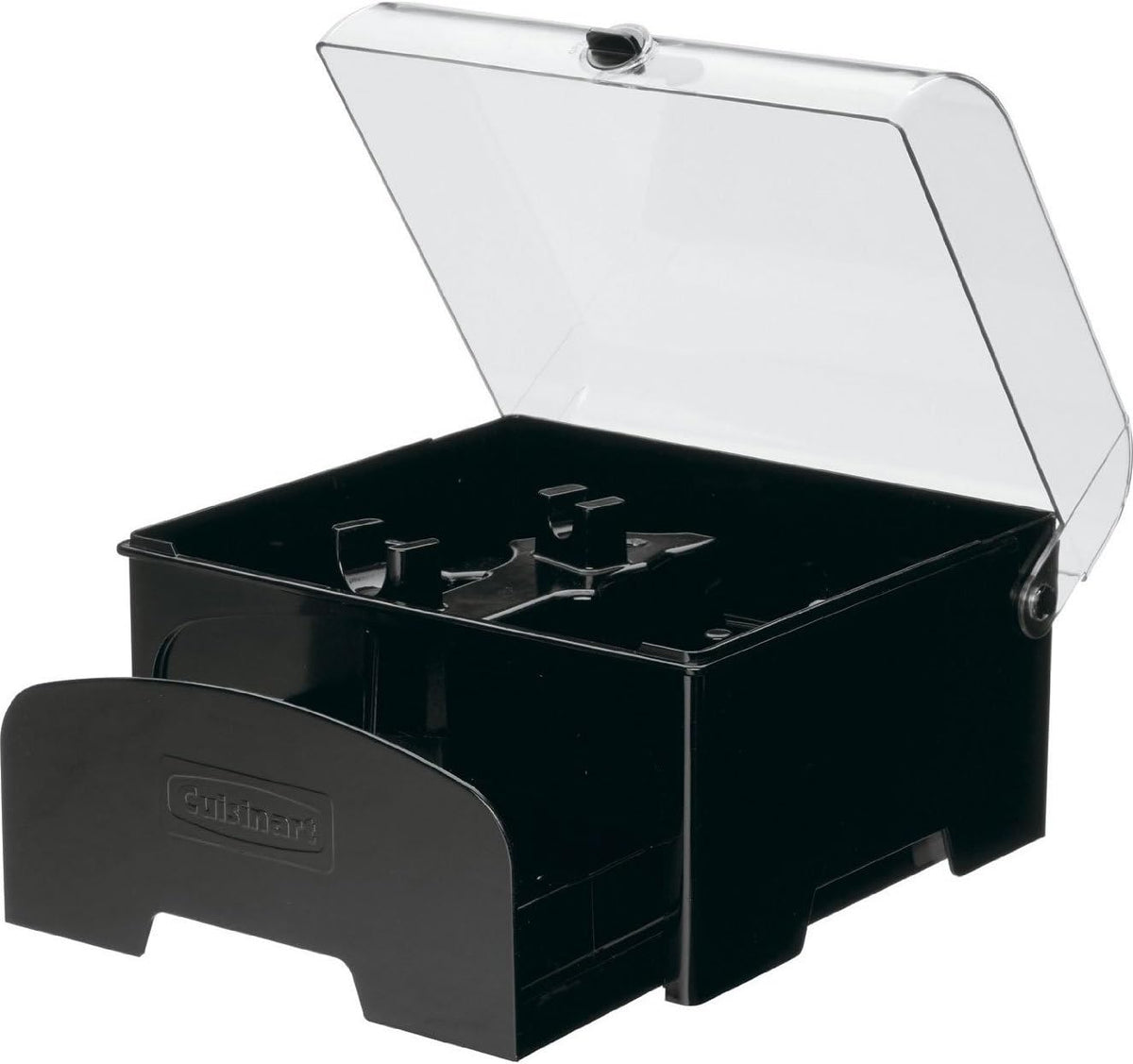 12-Cup Black Accessory Storage Case for Food Processors E18599