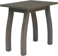 Gray Acacia Wood Accent Table A132062