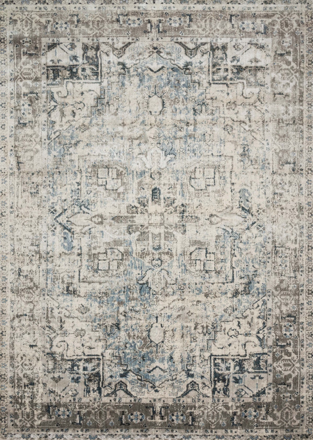 Blue Slate Rug 6'7 x 9'2 J9336