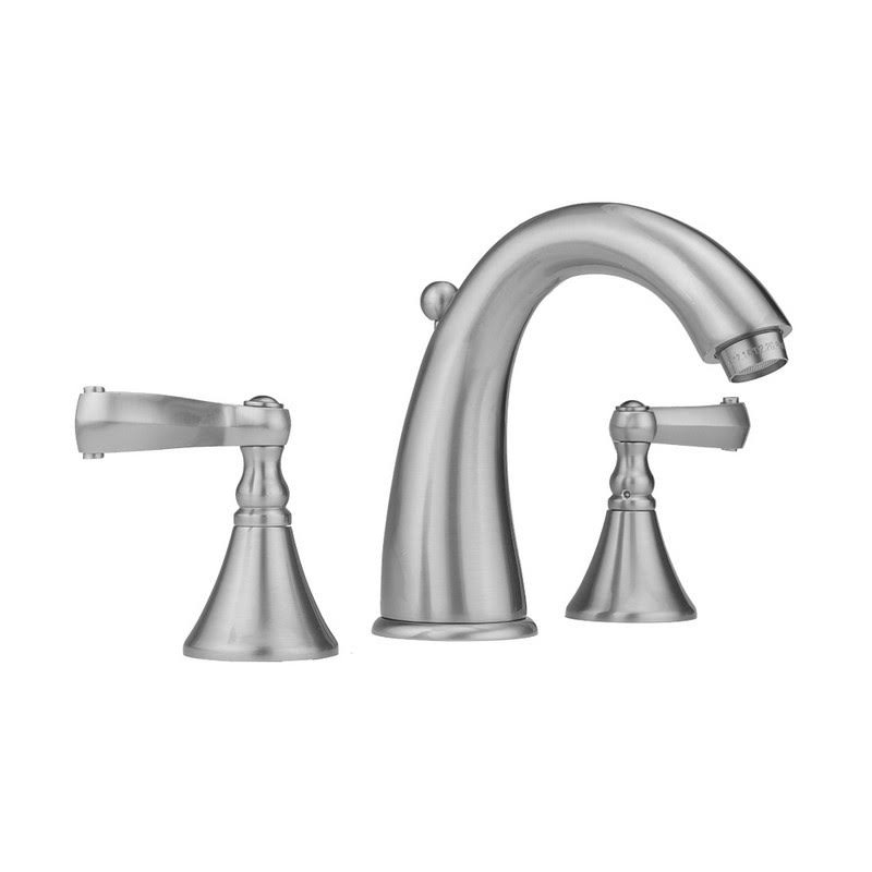 Cranford Faucet with Ribbon Lever Handles and Pop-Up Drain O7870