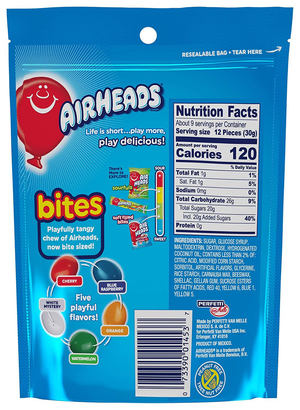 Chewy Bites Fruit Bites 9oz Resealable Bag A9820