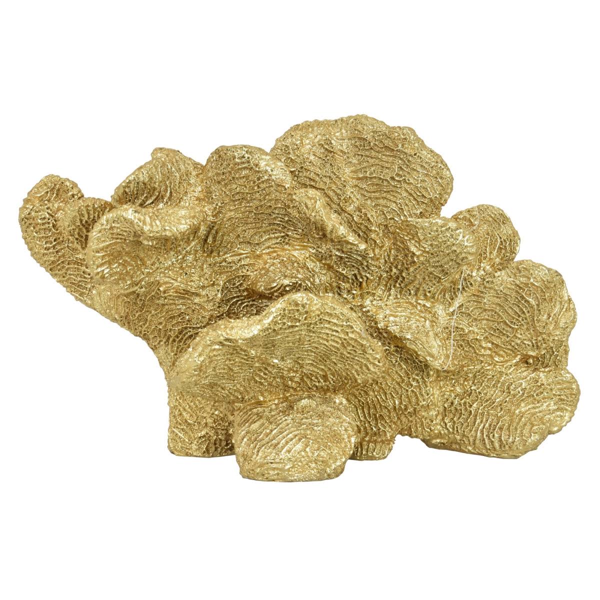 Coral Decoration in Gold P404