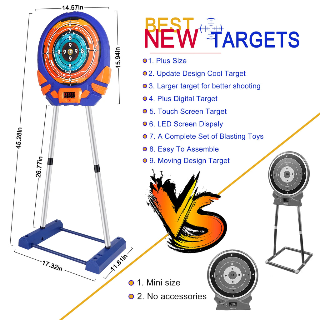 Digital Shooting Game Target with Touch Screen U91871