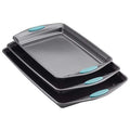 Nonstick Cookie Pan Set, 3-Piece, Gray T44520