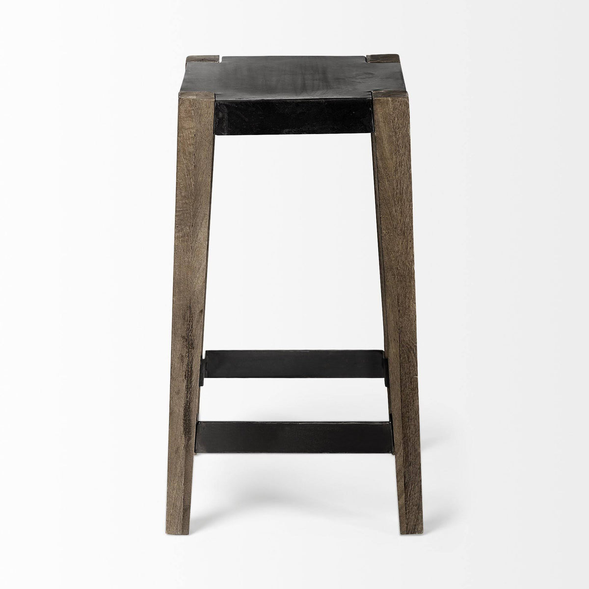 Brown Wood Stool P188930