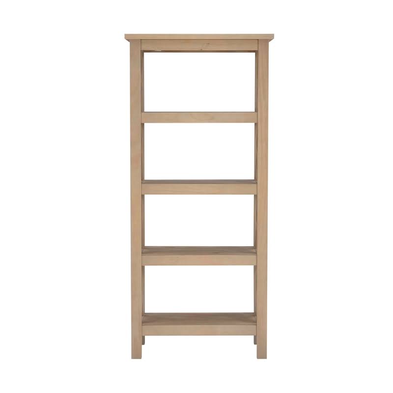 Driftwood Brown Pine Wood Bookcase R112
