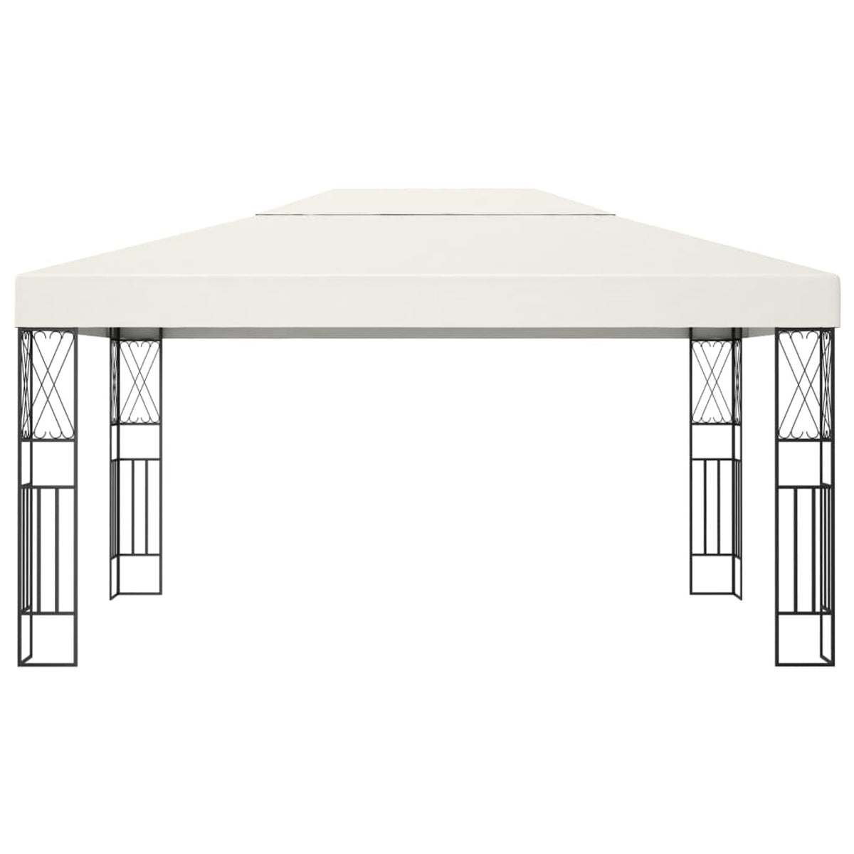Cream Fabric Gazebo Y439