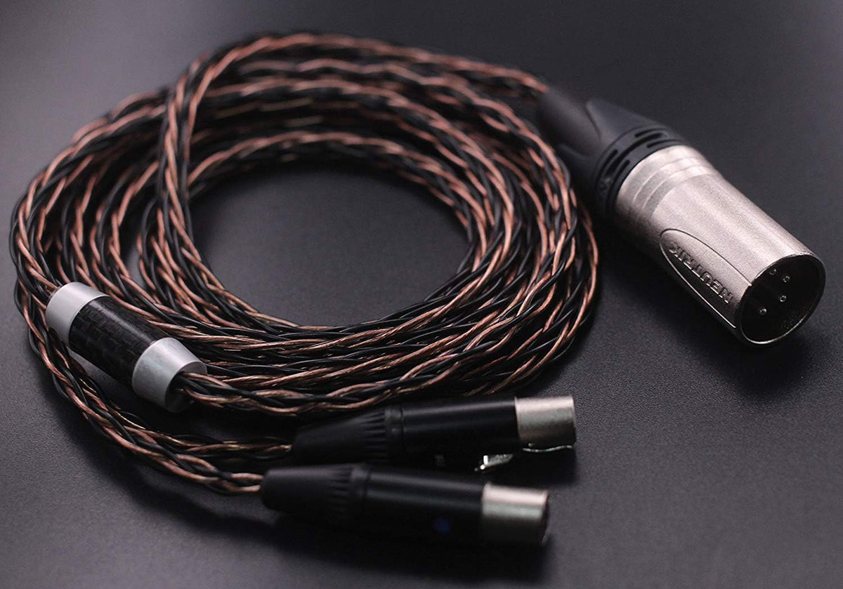 HiFi Replacement Headphones 4-pin XLR Balanced Male Audio Cable K88877