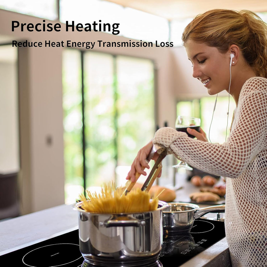 Induction Cooktop 30 Inch Electric Smoothtop Cooktop with 4 Boost Burner P69049