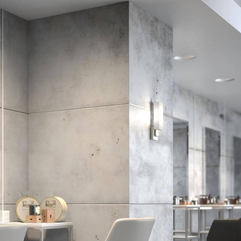 Satin Nickel Wall Light L562369