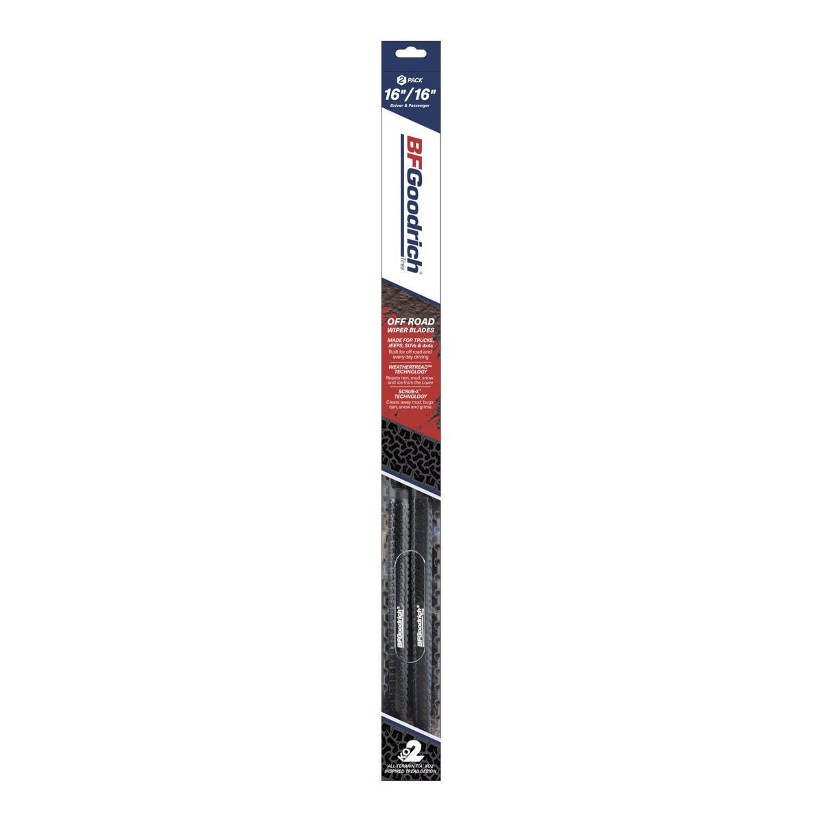 Pair Pack 16 Wiper Blade F21209